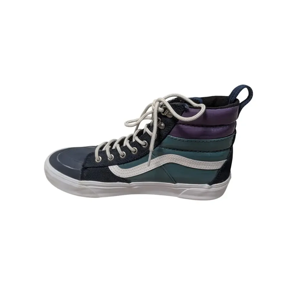 Vans Sk8-Hi MTE Primaloft Sneaker Boots Mens 10.5 Womens 12 Blue Teal Purple